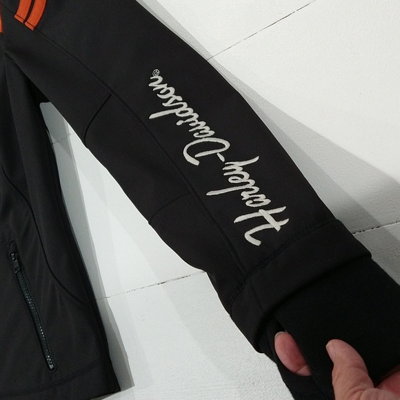 Harley-Davidson Hoodie Jacket with Thumb Holes - Picture 6 of 15